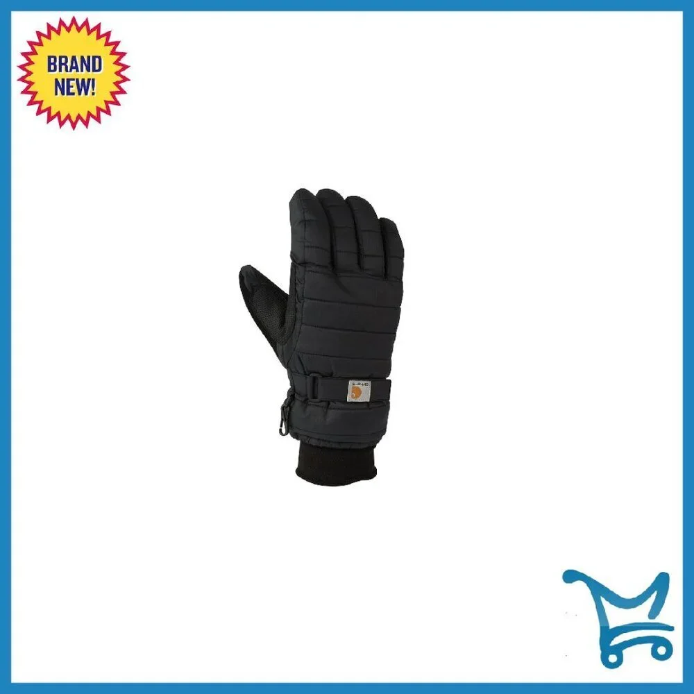 Women's Quilted Cold Weather Gloves Waterproof Insulated Sizes S M L